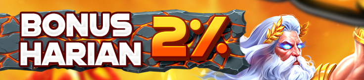 Bonus Deposit Harian 2%